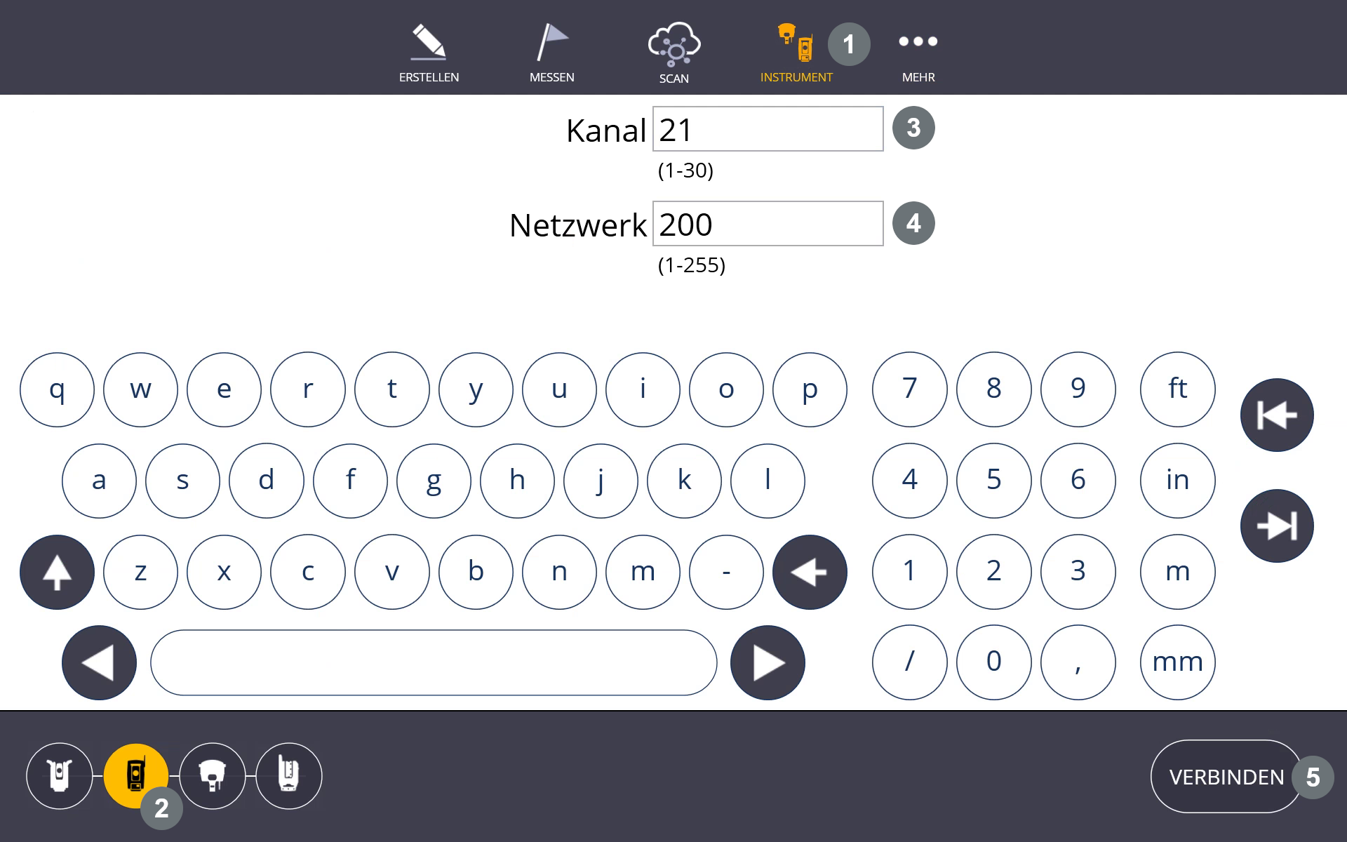 Verbindung herstellen