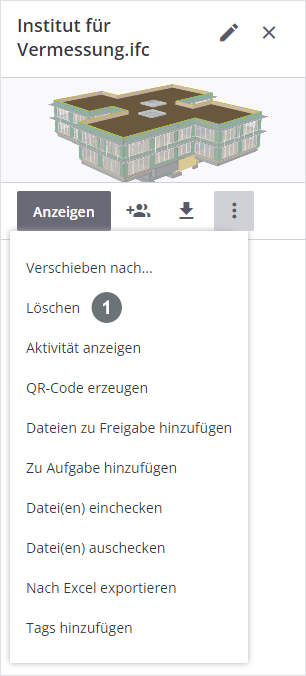 Dateien und Ordner l&ouml;schen